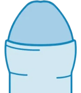 仮性包茎のイラスト